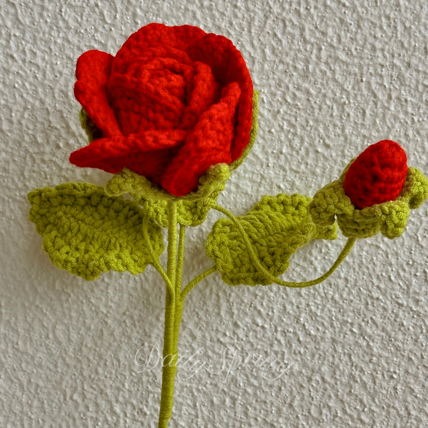 Rose with Bud