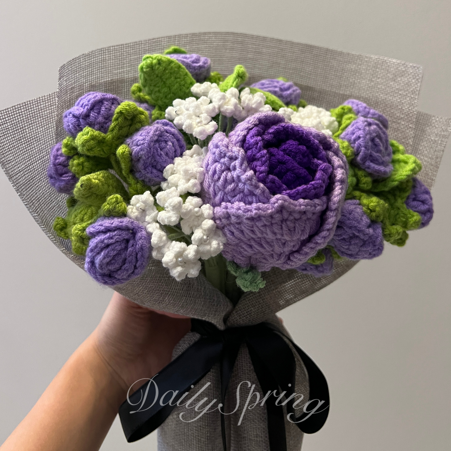 Silver Rose Bouquet