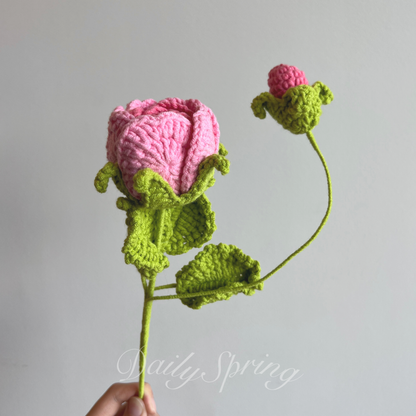 Rose with Bud