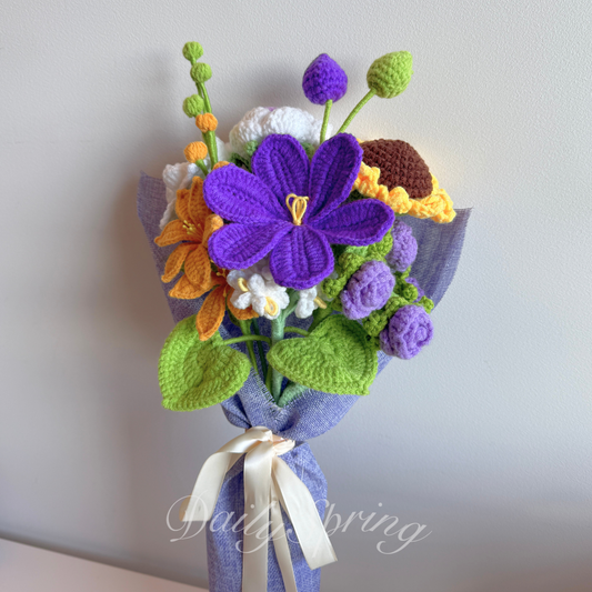 Vintage Violet Bouquet